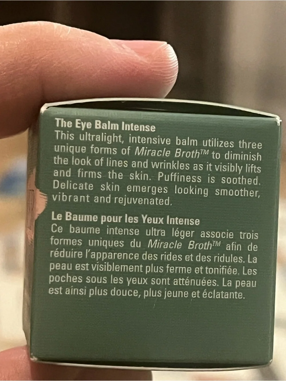 New La Mer The Eye Balm Intense